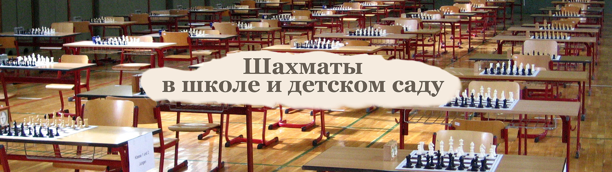 Шахматы в школе и детском саду