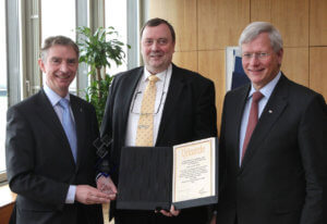 Ralf Schreiber erhält den Deutschen Schachpreis im NRW-Landtag